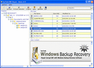 Windows Backup Restore screenshot